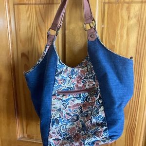 Sak roots “Spring” tote. Roma shopper